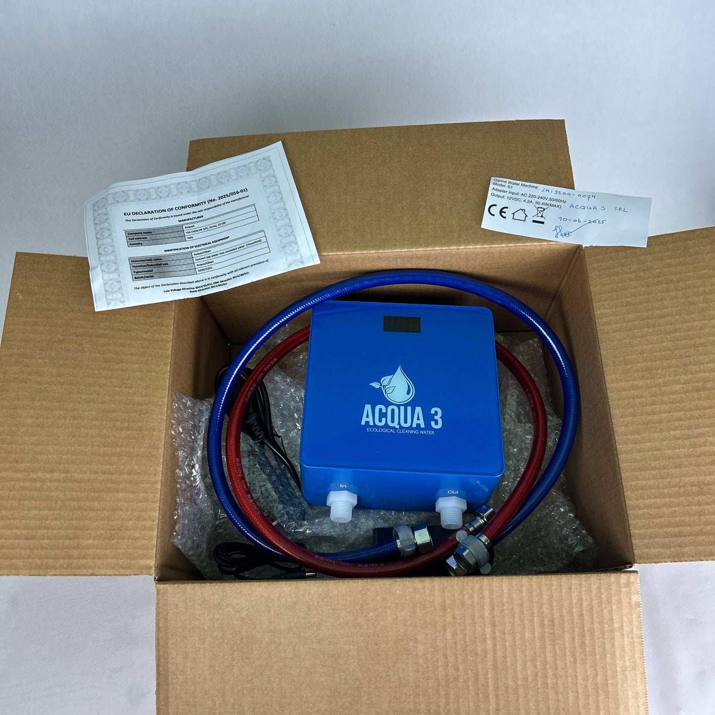 Ozongerät mit Reduzierventil