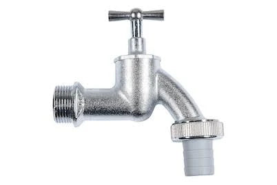 Abfüllpunkt mit Wasserhahn.