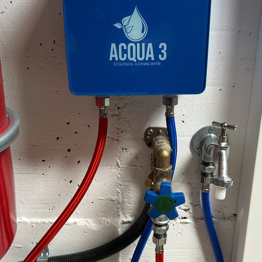 Abfüllpunkt mit Wasserhahn.